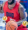 Dusan Mahorcic Jimmy Clark III Duquesne Dukes Basketball Jersey David Dixon 3 Dae Dae Grant 4 Tre Williams 5 Halil Barre 7 Jakub Necas Custom Stitched Duquesne Jerseys