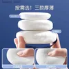 Sponges Applicators Cotton Pine powder puff round portable face foundation make-up puff soft sponge beauty tool professional cosmetics powder Q240325