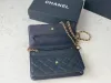 10A Designer -Upgrades für Magnetschnalle Griff Chip Zertifizierung Mini WOC Kaviar Schaffell Frauenkette Brieftasche mit Box Brieftasche Crossbody Tasche