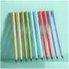 Pencils Infinity Pencil Hb Novelty Without Ink Unlimited Writing Pen Art Sketch Painting Tools Kid Gift School Supplies Stationery D Dhcin