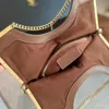 Fashion Golden Hardware Frame Handbag Designer Bag Luxury äkta läder hobo väska klassisk koppling messenger väska kvinnors festväska med perfekt hårdvara och detaljer