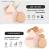 Svampar Applicators Cotton 12 Piece Makeup Set Mini Finger Puff Triangle Powder Soft Beauty Foundation Cream Concealer Cosmetic Sponge Mixer Tool Q240325