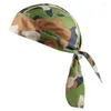 Sjaals 2 Stuks Sneldrogende Hoofddoek Pure Fietsen Cap Zomer Mannen Hardlopen Paardrijden Bandana Hoed Kap Hoofdband Witte Camouflage