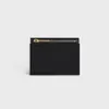 triomphes Wallet Trifold black leather Zero designers Wallet Classic Credit Card Bag New Lisa Same style Wallet Holder Coin Purses