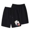 Genshin Impact Keli Keqing Paimeng Cartoon Calças Curtas Casuais para Homens e Mulheres Verão Novos Shorts Esportivos Soltos