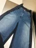 Женские джинсы 2024SS, весенние женские повседневные джинсовые пэчворк высокого качества, свободные широкие брюки для женщин Gdnz 2,28