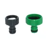 Connectors Irrigation Female 3/4 Quick Connector Garden Tap 1" Internal Thread Irrigation Water Gun 5/8 Quick Connect Adapter 50Pcs