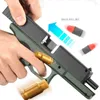 Manuel du pistolet Eva Fighting Bullet Foam Dart Shell Ejection for Toy Gun tir avec Soft Cs Silencer Kid Childre