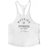 profial Y Back Gym Tank Top Men Cott Fitn Clothing Bodybuilding Sleevel Shirt Muscle Stringer Singlets Workout Vest e9Ko#