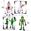 Action Toy Figuren Spiel FNAf Foxy Orville Elephant Music Man Actionfigur Moondrop Figur Kollektion Roxanne Wolf Vanny Luminous Model Toys T240325