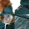 Giubbotti Giacca Cane di taglia media Animali domestici Chihuahua Vestiti Abbigliamento caldo per felpa con cappuccio Cappotto di pelliccia Addensare piccolo animale domestico Yorkies Cucciolo Cani invernali