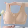 Reggiseni da donna, comoda biancheria intima senza traccia, reggiseno taglie forti, estate B, chiusura frontale sul petto grande ultra sottile, sexy per le donne