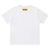 Designer T-shirt de marque de luxe chemise de vêtements contrastant motif imprimé coton à manches courtes été à la mode hommes et femmes t-shirt