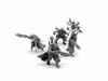 Renegade Death Division Command Squad Heretics Harts Model Kit War Gaming Omålad soldatfigurer Miniatyr bordsskiva Gaming