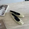 Buty swobodne mody zmarszczki kwadratowe palce baletu baletki elastyczne Mary Janes