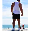 Nya varumärkesgymträning ärmskjorta Stringer Tank Top Men Bodybuilding Clothing Fitn Mens Sportwear Vests Muscle Singlets 15vf#