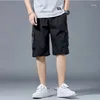 Men's Shorts Cargo Fashion 2024 Summer Ins Casual Pants Students Trend Port Wind