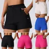 AL Yoga Outfit Neue Sommer-Damen-Shorts mit Gewinde, hohe Taille, Radhose, Damen, schnell trocknend, Lauf-Yoga-Shorts, eng anliegend, Fitness