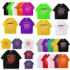 Sp5der Hoodie Vrouwen T-shirt Straat Kleding Patroon Sp5der Gedrukt Paar Zomer Sportkleding Designer Sp5der T-shirt 731