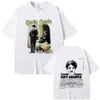 Clássico Vintage Filme Chaplin City Lights Dupla Face Impressão T-shirt Homens Mulheres Casuais Hip Hop Camisetas Masculino Gótico Camiseta Tops t2wr #