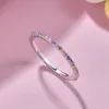 Klusterringar japanska och koreanska ljus lyx S925 sterling silverring med högkvalitet färgad zirkon inlagd handgjord charm