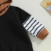 Clothing Sets Toddler Baby Boy Clothes Infant Long Sleeve Tops Plaid Hoodie Sweatshirt Sweatpants Little Fall Winter Outfits Set