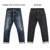 Rode Tornado Slim Fit Heren Jeans 16oz Selvage Denim Broek Blauw Oash 240322