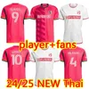 24 25 St. L ouis City JERSEYS DE FÚTBOL Nuevo MLSES HOME Away st Louis''RED' SC blanco NILSSON 4 KLAUSS 9 NELSON GIOACCHINI VASSILEV BELL PIDRO CAMISETA DE FÚTBOL Hombres fanáticos jugador HOMBRE