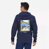 Patagoni Sweatshirt Designer Original Qualité Hommes Sweats À Capuche Sweats Automne Zipper Surf Motif Imprimé Tendance À Capuche Casual Polyvalent