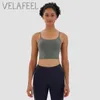 Yoga Outfits Sport Bra Top For Women Padded Brassiere Sports Fitness Y Camisole Female Push Up Shirts Gym Clothes Velafeel Drop Delive Otlcg