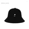 Bérets chapeau de pêcheur, pare-soleil, protection solaire, serviette brodée, matériau Hyuna, même Type de japonais Ins Super, 2024