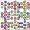 Stitch sdoyuno 6pcs Diy Diamond Painting Mandala Flowers Coaster Drink tasse coussin avec rack de broderie en diamant Kit pour décor de cuisine