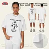 Heren Lente/zomer Nieuw Product 230g Cool Sneldrogend Gepolijste Rand Korte Mouwen T-shirt Losse Smalle Naald Kwaliteit