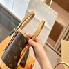 Louls Vutt Luxury Top Bag Cross Body Bags Tassen Bucket Woman Designers Nice Cosmetic Hardware Originele twee-in-één handtassen portemonnees portemonnee