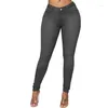 Jeans pour femmes 2024 Taille haute Stretch pour femmes Mode Slim Denim Crayon Pantalon Casual Multicolor Femme Pantalon S-2XL