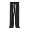 Pantalon droit décontracté Baggy pour hommes classiques de haute qualité Harajuku pantalons de survêtement rayés Streetwear 2023 pantalons de marque fi C1Ui #