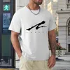 andre AGASSI LOGO IN BLACK T-Shirt plain t-shirt Oversized t-shirt Men's t shirts W500#