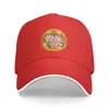 Ball Caps ORIENTAL PEONIES - ORANGECap Baseball Cap Brand Man Bobble Hat Hats Woman Men's