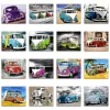 Stich 5D Diamant Malerei Kreuzstich Cartoon Diamant Mosaik Farbe VW Auto Set Kit voller quadratischer Diamant Stickerei Autos Werkzeuge