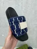 Anti slip fabric slippers, women's slippers, summer beach stroll sandals, fashionable low heeled flat shoes, size 35-43