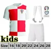 Chorwacja koszulka piłkarska 2024 EURO Puchar Nowy 2025 Chorwacy Narodowa drużyna 24 25 koszulka piłkarska Zestaw dzieci