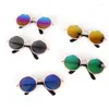 Dog Apparel Cat Sunglasses Small Dogs Glasses Retro Circular Eyewear Costume Accessories