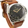 Mens Panerass Watch Luxury 2024 Wristwatches Pam 1950 Stainless Steel Automatic Mechanical Full Stainless Steel Waterproof