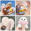 Sponges Applicators Cotton Womens cute cartoon makeup sponge puff foundation make-up powder air cushion soft cosmetics wet dry use accessories Q240325