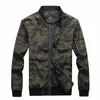 Nowe męskie wiosenne wojskowe Kamburetyk kurtki wiatrówki męskie płaszcze Camo Bomber Kurtka męska odzież marki zniszczona f2kb#