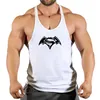 Super Man Beast Bat Man Gym Tank Top Men Fitn Kläd Bodybuilding Train Stringer Summerkläder för manlig ärm Vest Y37B#