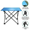 Camp Furniture Outdoor Foldable Table Portable Camping Desk Aluminum Alloy Folding For Garden Picnic BBQ
