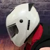 Orz Motorcycle Dual Selshade Flip Helmet