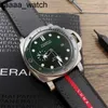 Relojes de lujo 2024 Panerass Conjunto mecánico para buceo Serie Pam01287 Reloj para hombres de 44 mm de diámetro en la oscuridad Relojes de pulsera impermeables Diseñador Luminoss