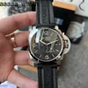 Watch Luxury Panerass 2024 Mechanical Pam01321 Men's 44mm Diameter Blue Waterproof Wristwatches Designer Fashion Brand Stainless Steel